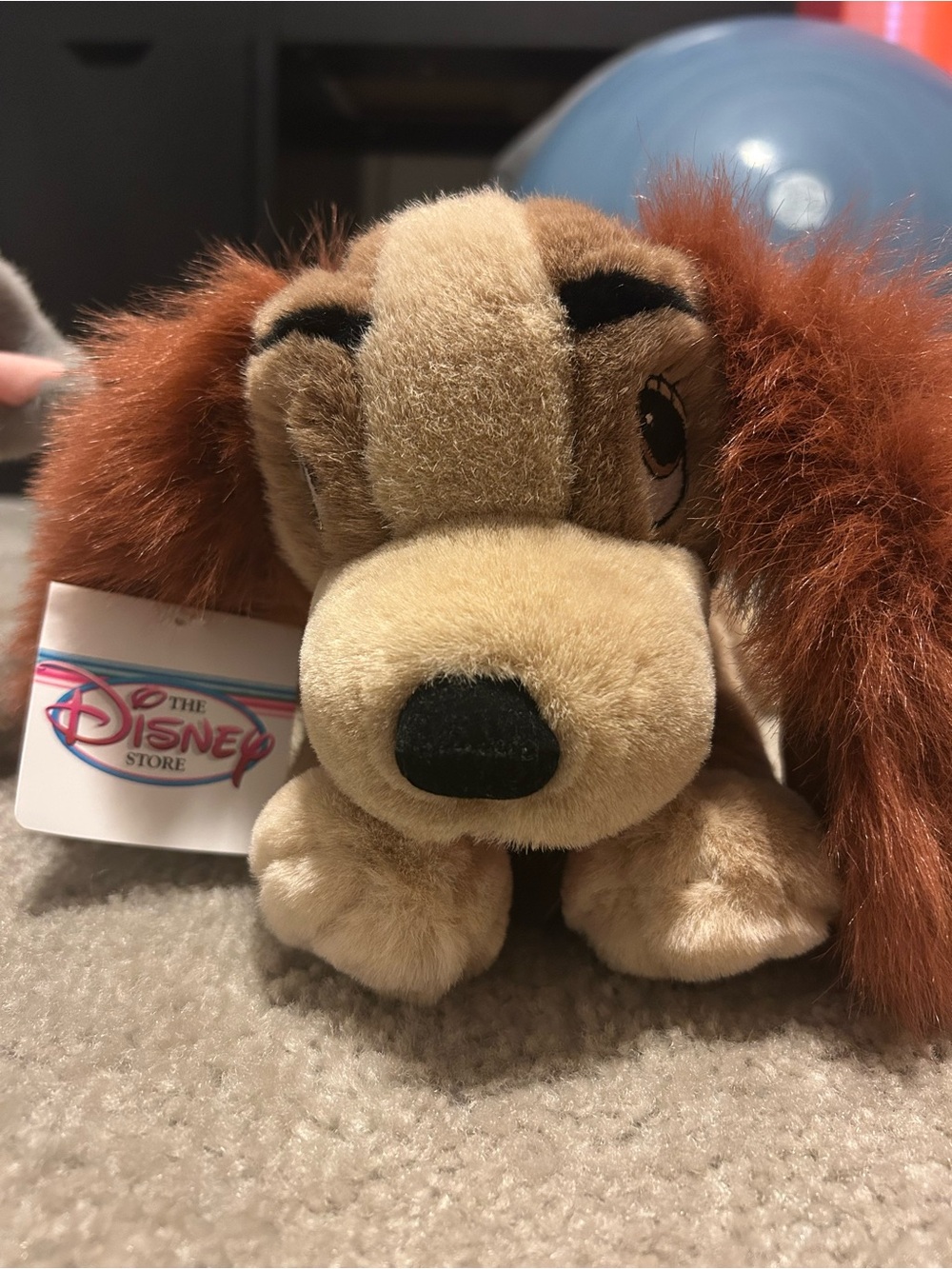 Disney 12” Lady & The Tramp plush toys 2000